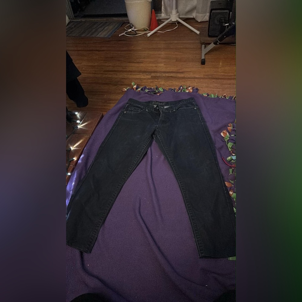 Black Denim Jeans